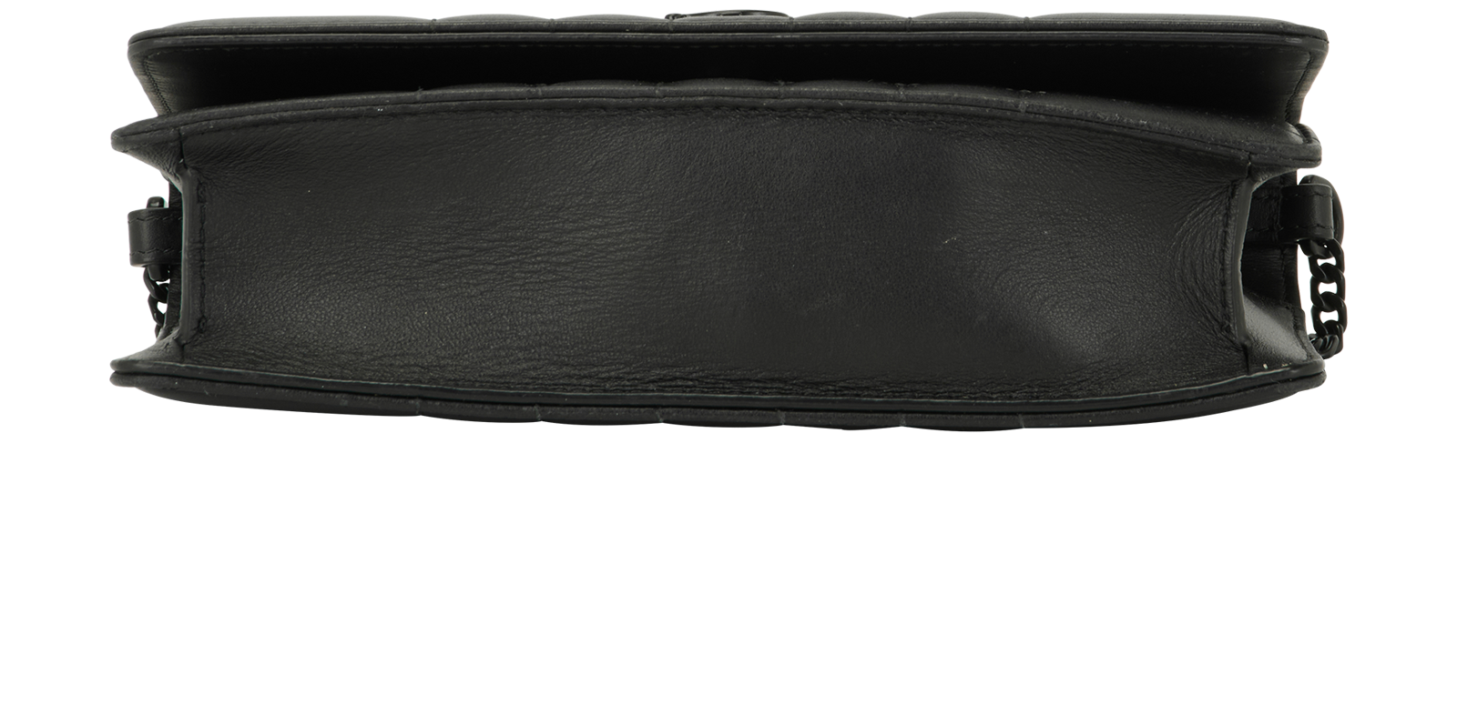 Lola Wallet On Chain, &pound;250, Handbags, Black, Leather, Top view